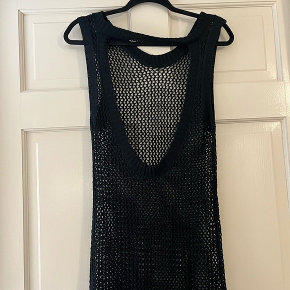 New never worn 
Black cut out bathing suit cover-up dress - Picture 3 of 3